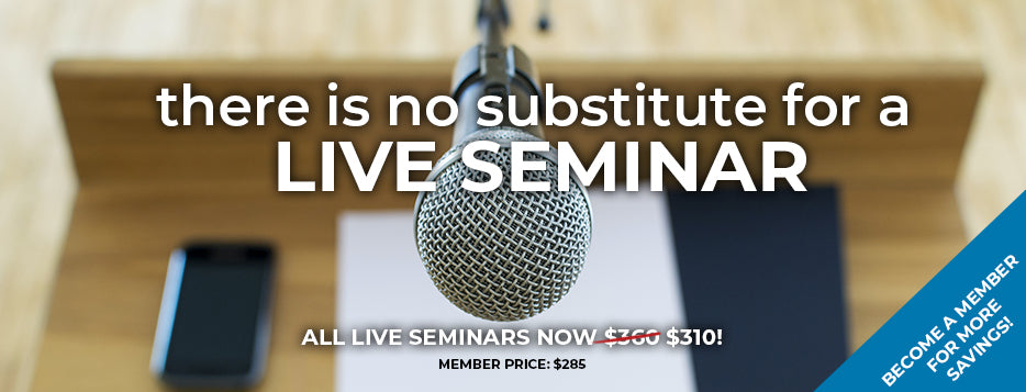 LIVE SEMINARS - FALL 2025