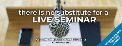 LIVE SEMINARS - FALL 2026